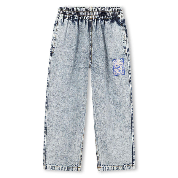 Bleach Denim Trousers
