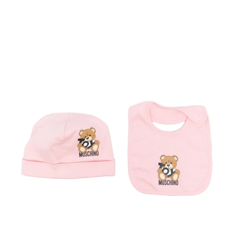 Sugar Rose Hat & Bib Gift Set