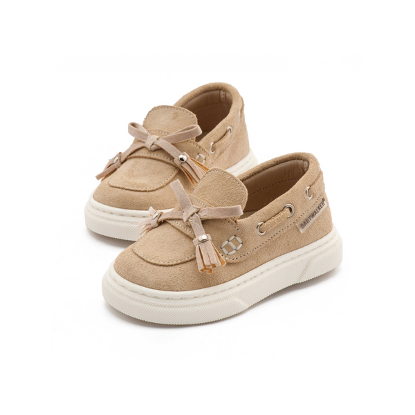 Fringe Suede Loafers