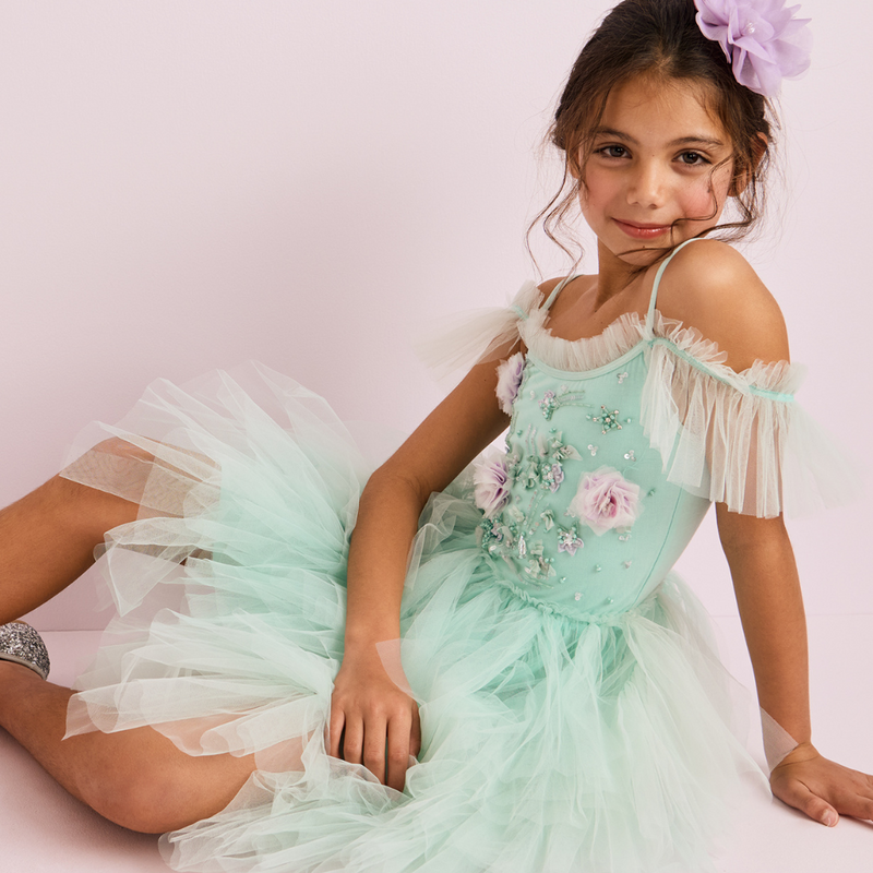 Floating Florals Tutu Dress