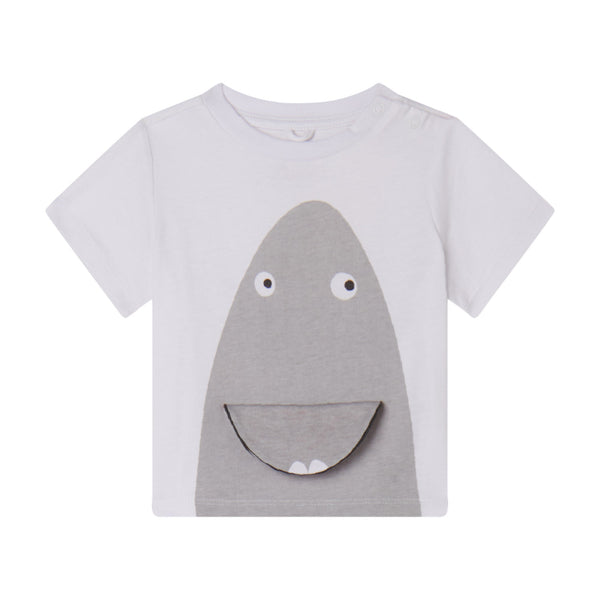 Shark Baby White T-shirt