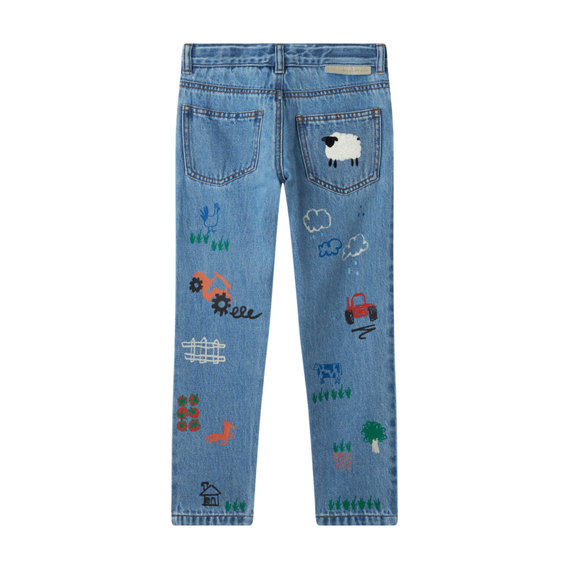 Farm Print Jeans