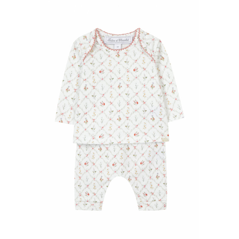 Baby Floral Pyjama Set