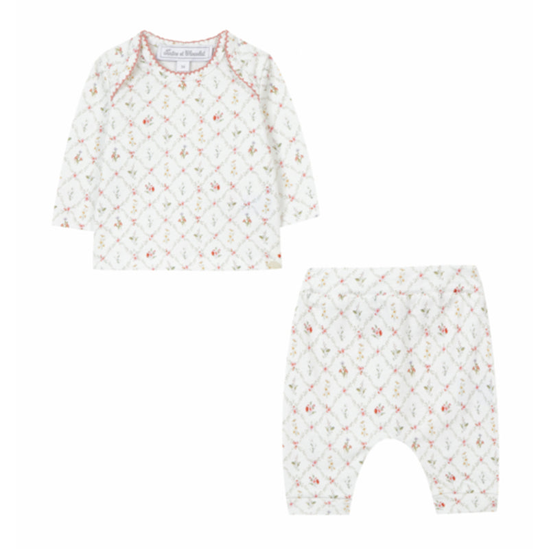 Baby Floral Pyjama Set