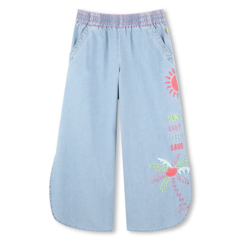 Bleach Denim Pants