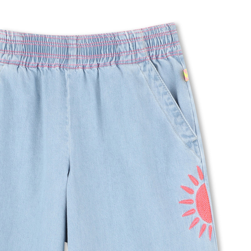 Bleach Denim Pants