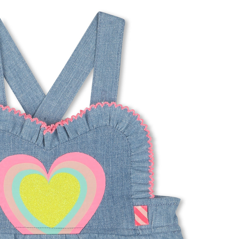 Denim Blue Short All In One