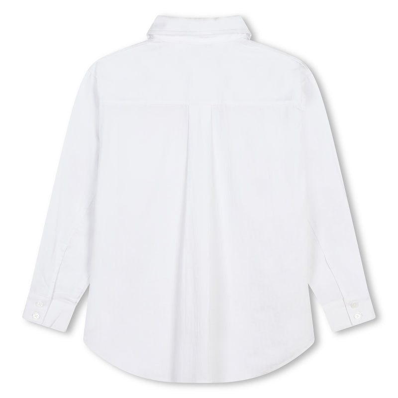 White Long Sleeved Shirt