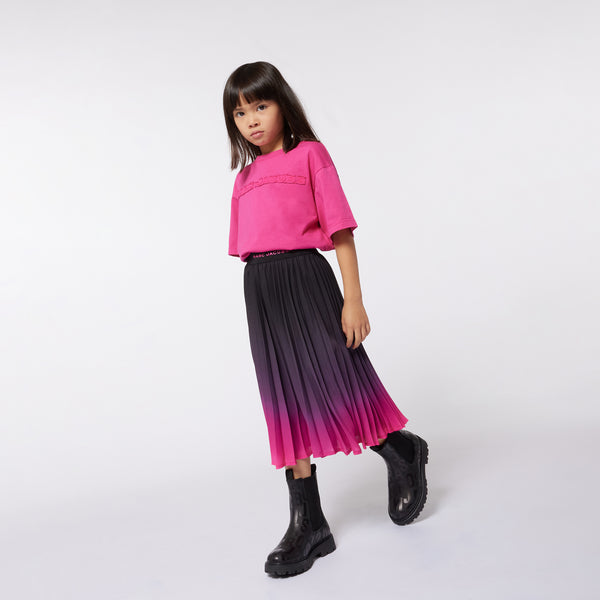 Pleated Long Skirt