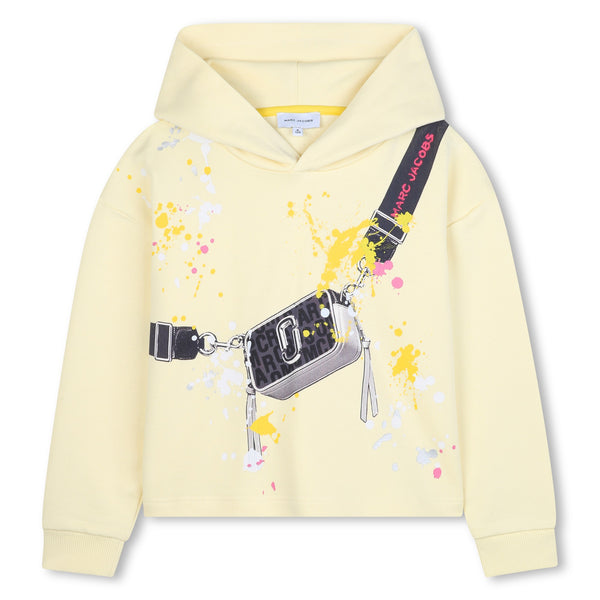 Yellow Hooded Sweatshirt