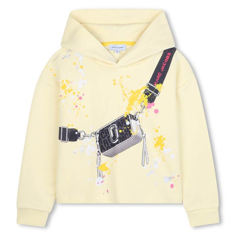 Yellow Hooded Sweatshirt