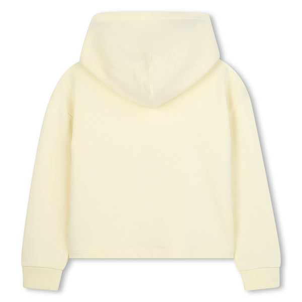 Yellow Hooded Sweatshirt