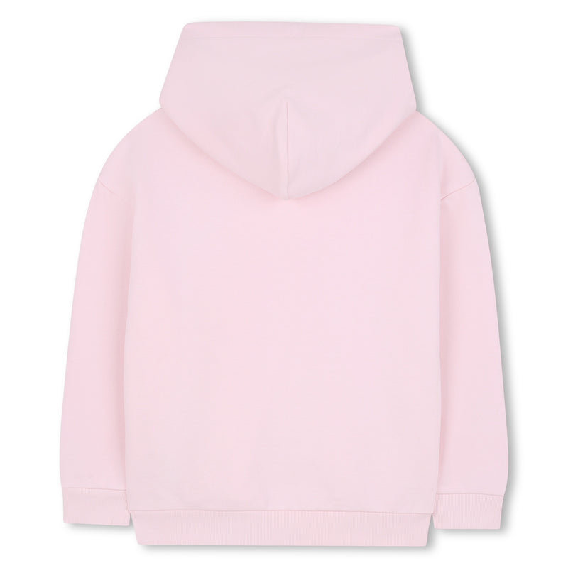Pink Hooded Sweatshirt