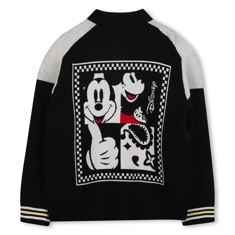 Black Knitted Cardigan