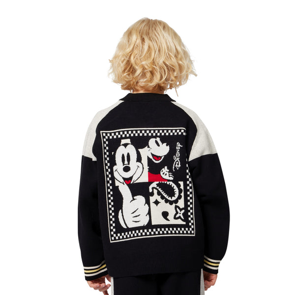 Black Knitted Cardigan