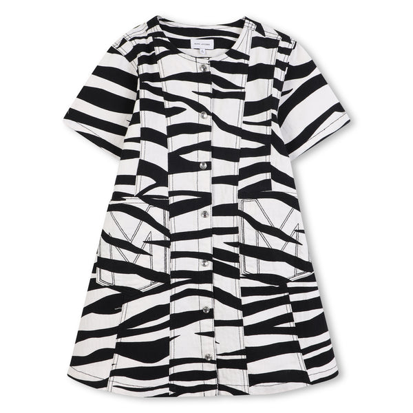 Black & White Zebra Dress