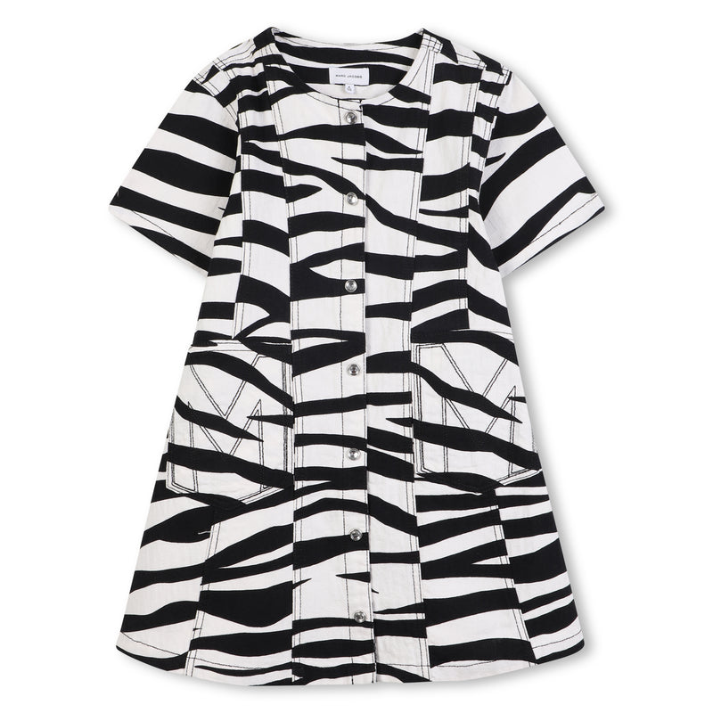 Black & White Zebra Dress