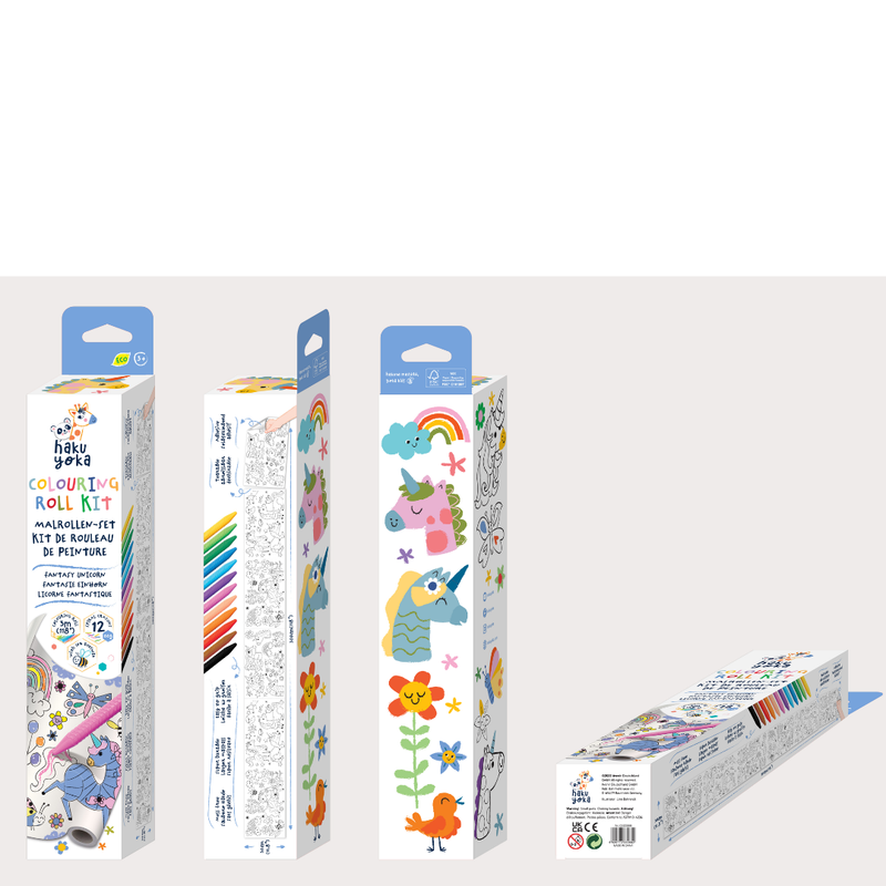 Colouring Roll Kit - Fantasy Unicorn