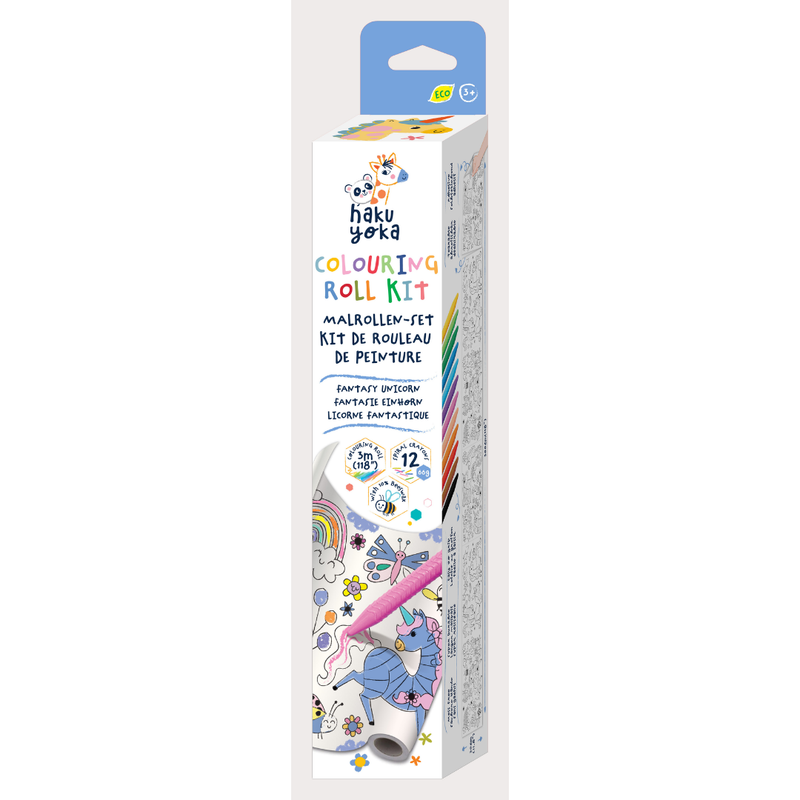 Colouring Roll Kit - Fantasy Unicorn