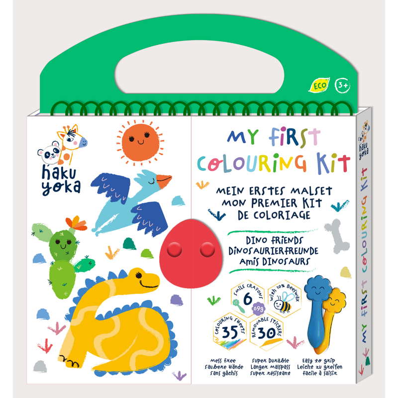 My First Colouring Kit - Dino Friends