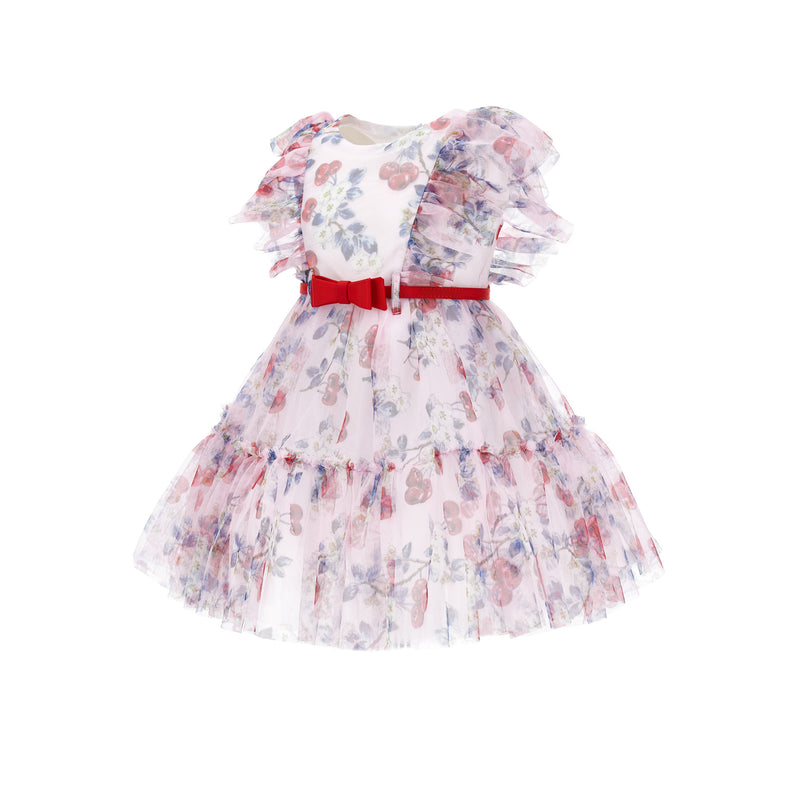 Cherries Tulle Dress