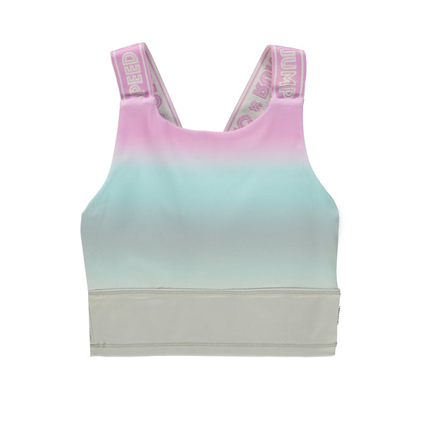 Misty Stripe Oliva Gym Top