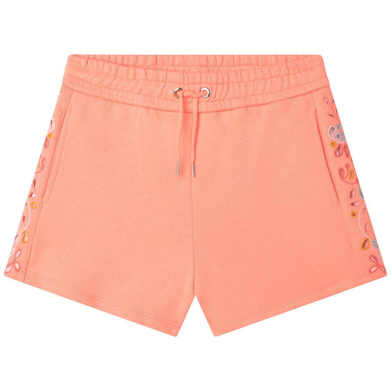 Broderie Jersey Shorts