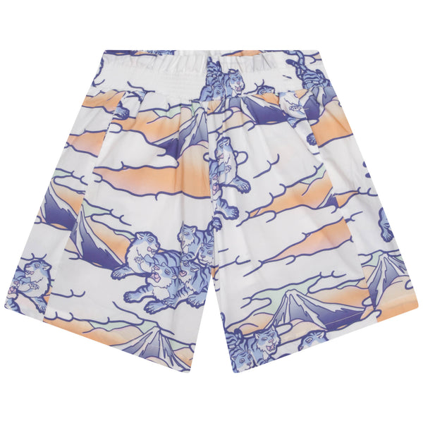 Tigers Print Shorts