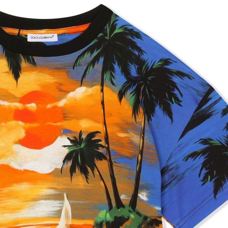 Hawaii Print T-Shirt