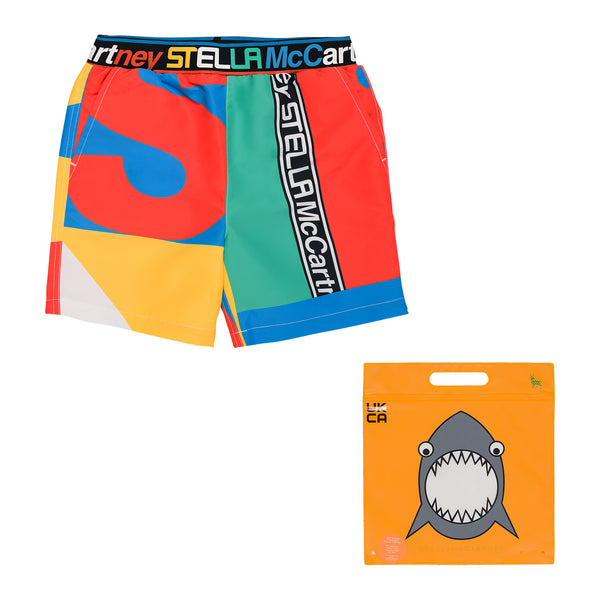 Logo Sports Swim Shorts