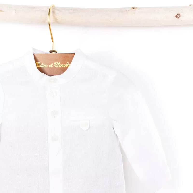 White Linen Shirt