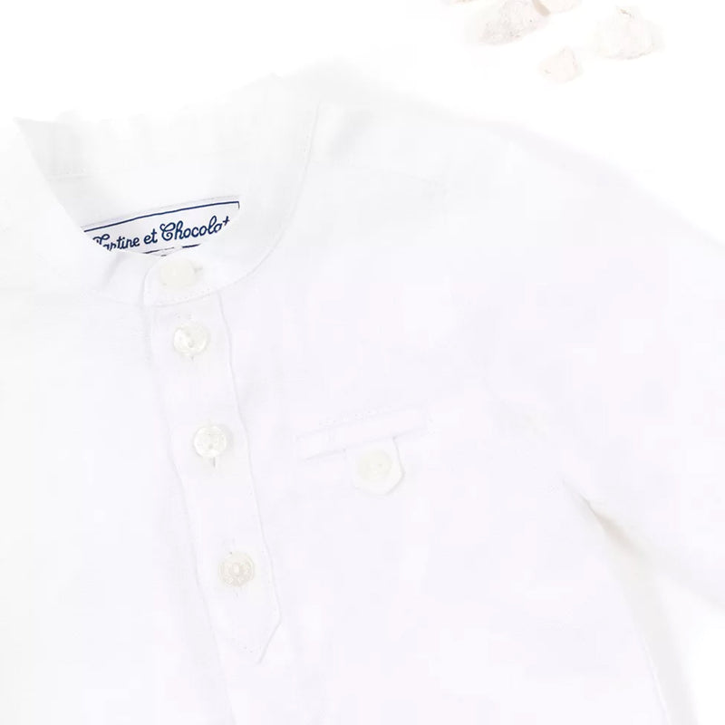 White Linen Shirt