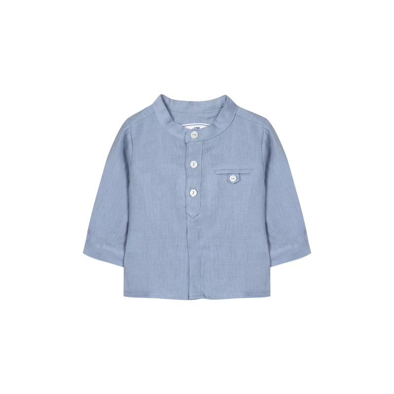 Blue Linen Shirt