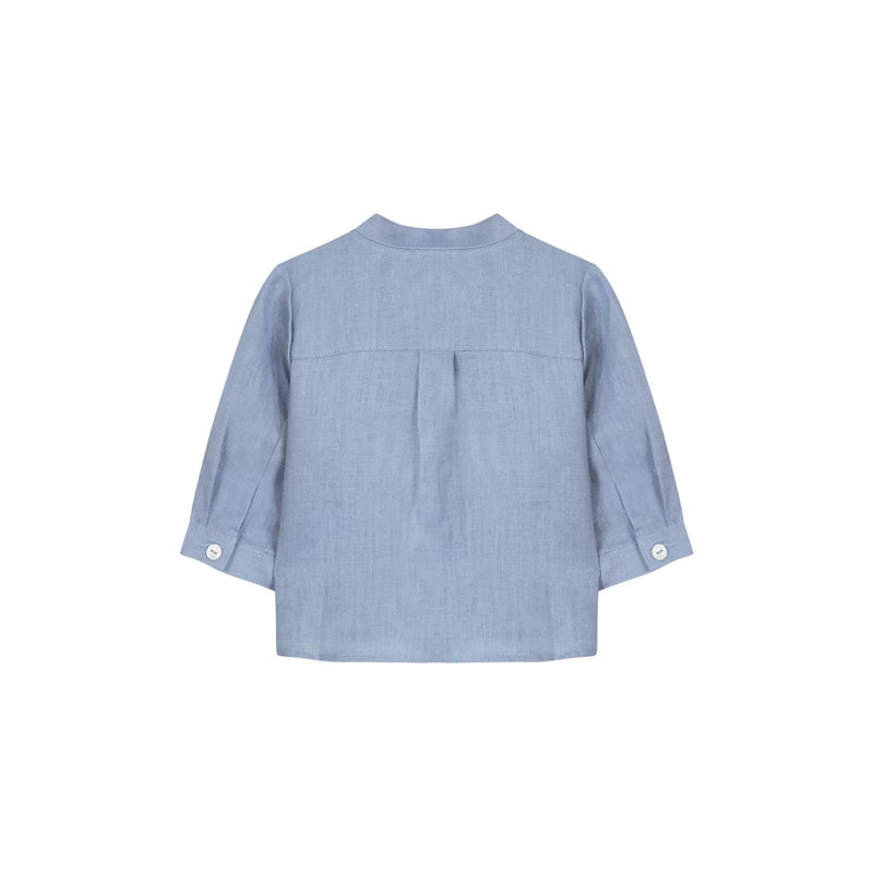 Blue Linen Shirt